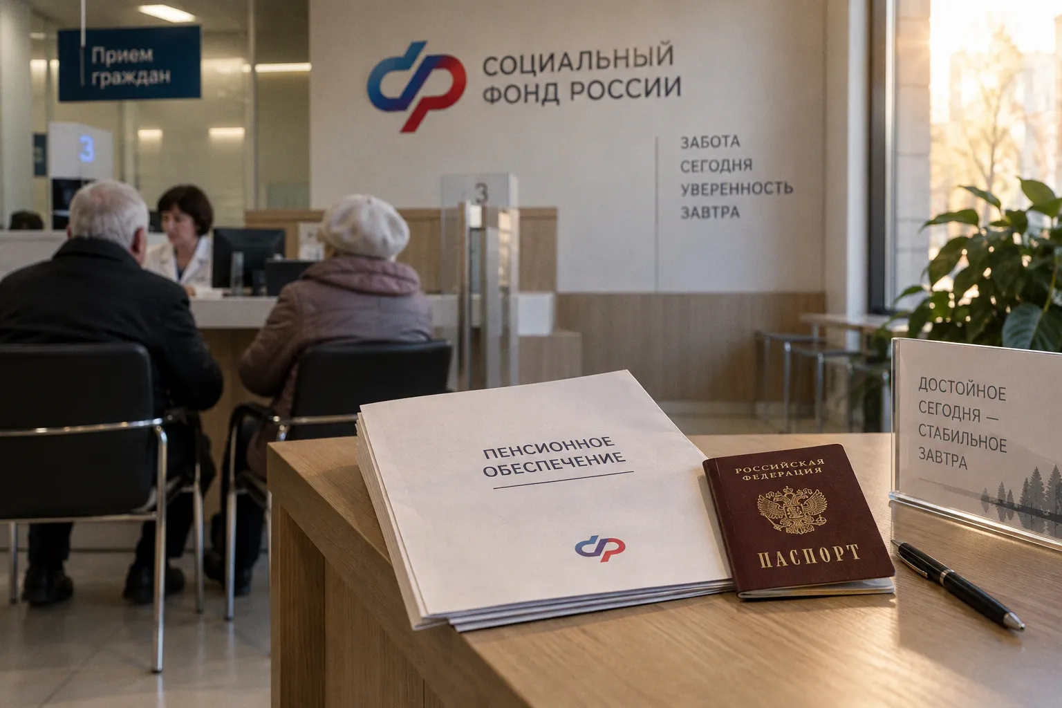 Пенсии по старости в России планируют перевести в беззаявительный формат